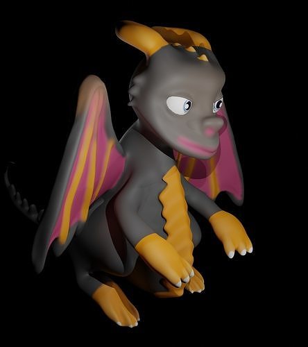 Dragon 3D model