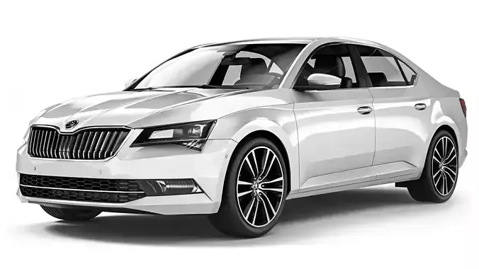Skoda Superb 2018 3D model