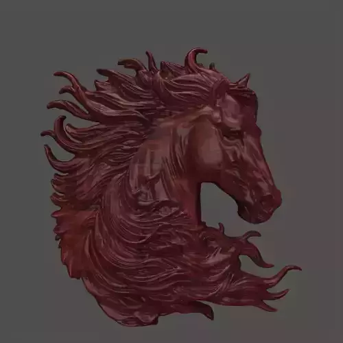 horse cnc baserelife
