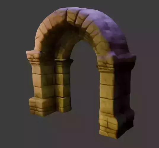 Stone Pillar Archway 4