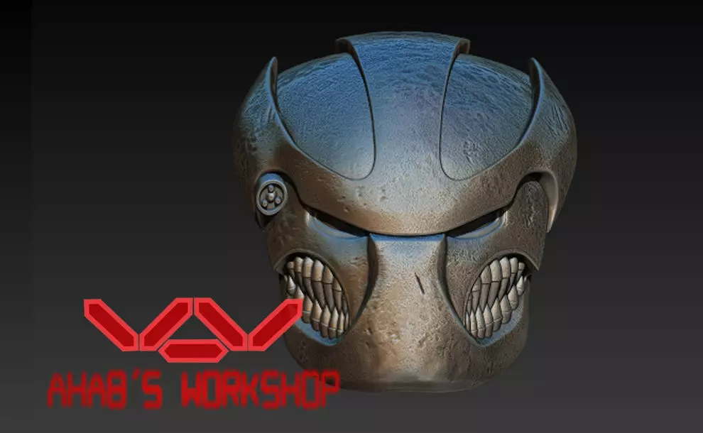Predator Biomask Hunters 3 comic book series 3D print model_0