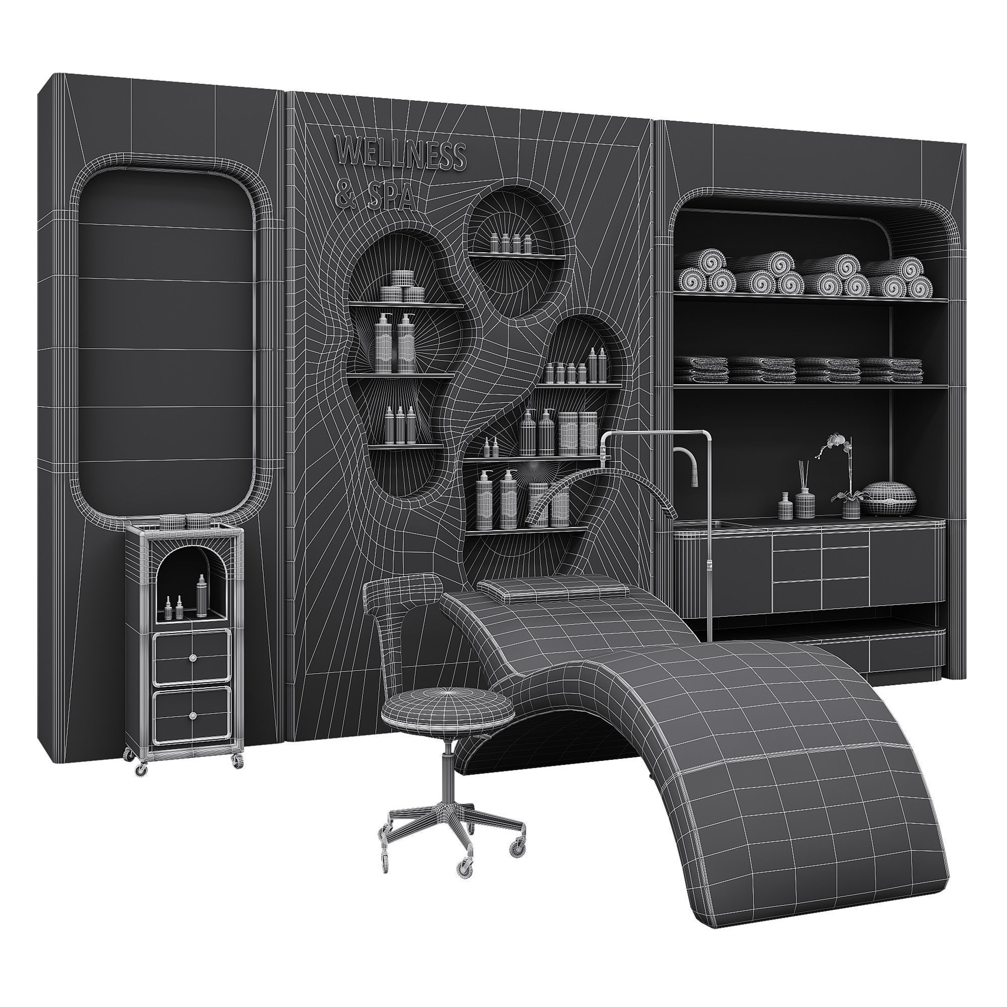 Wellness  Spa 3D model_5