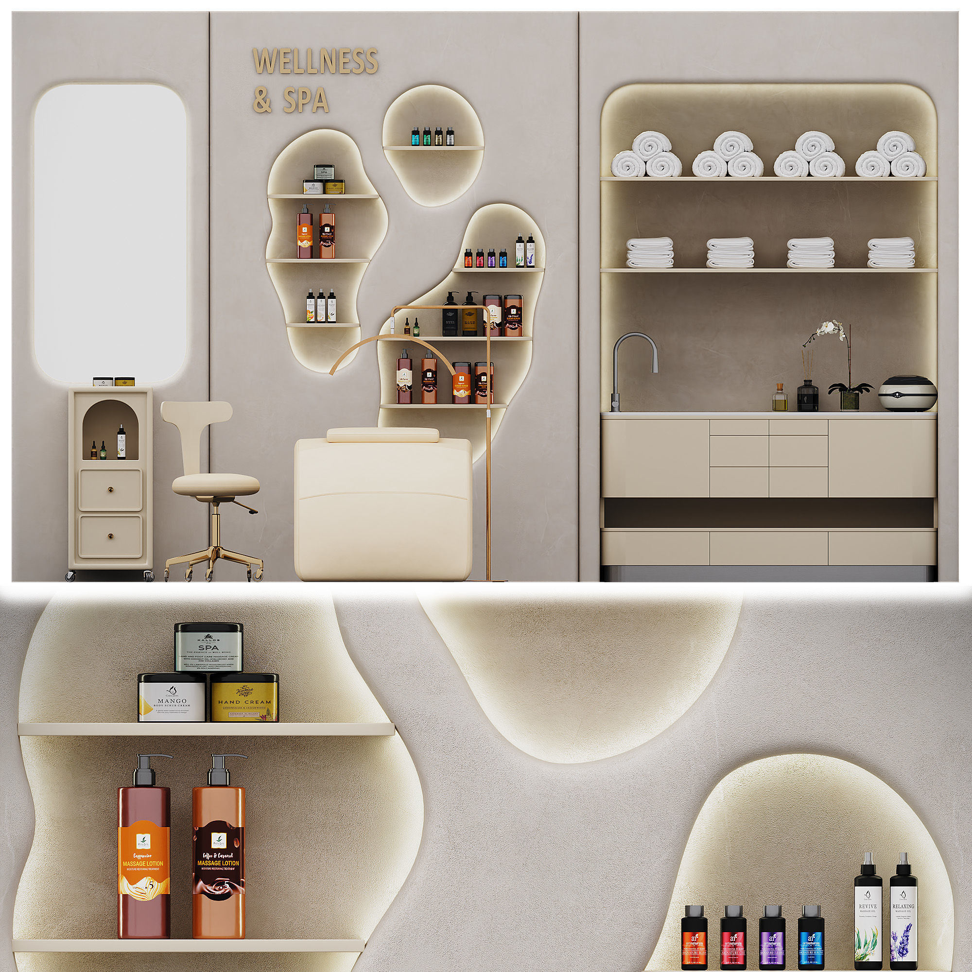 Wellness  Spa 3D model_4