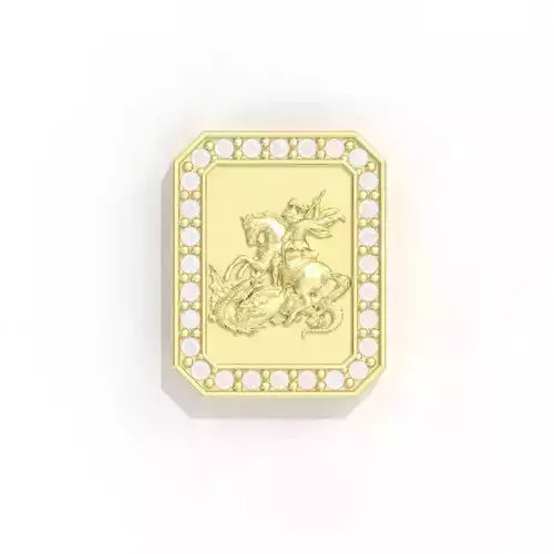 Scapulary Saint George - Escapulario Sao Jorge