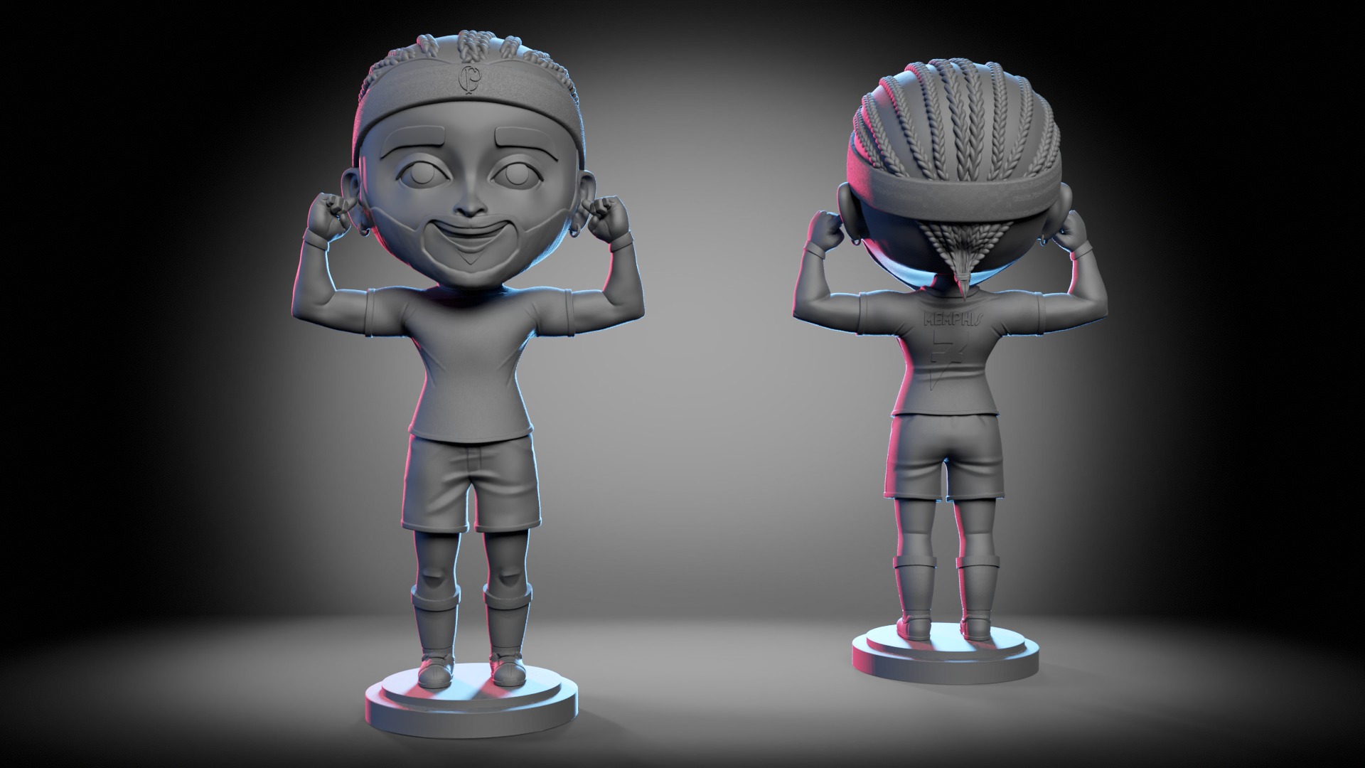 Memphis Depay Mini 3D print model_1