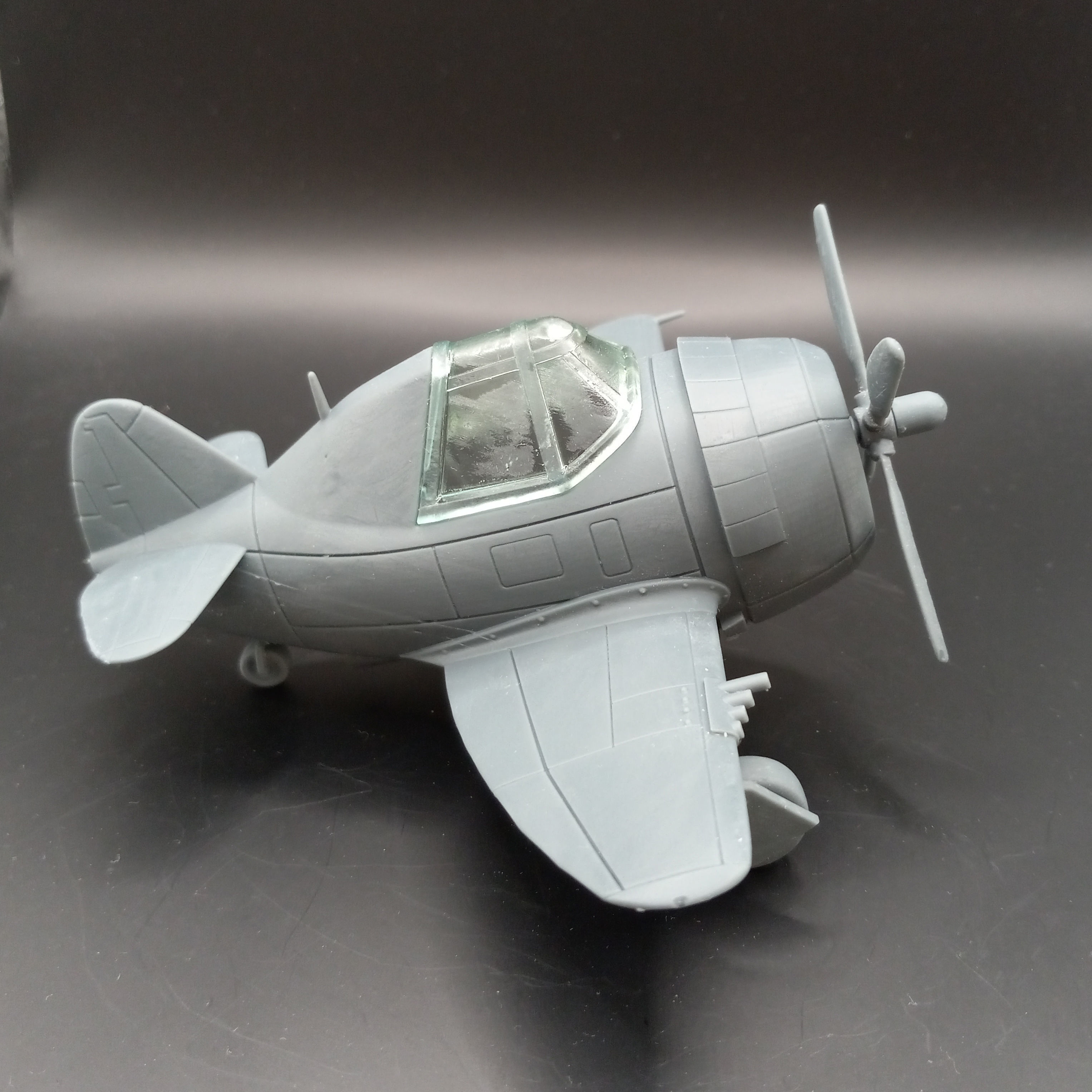 P-47 Thunderbolt  Razorback 3D Printable Egg Plane 3D print model_8