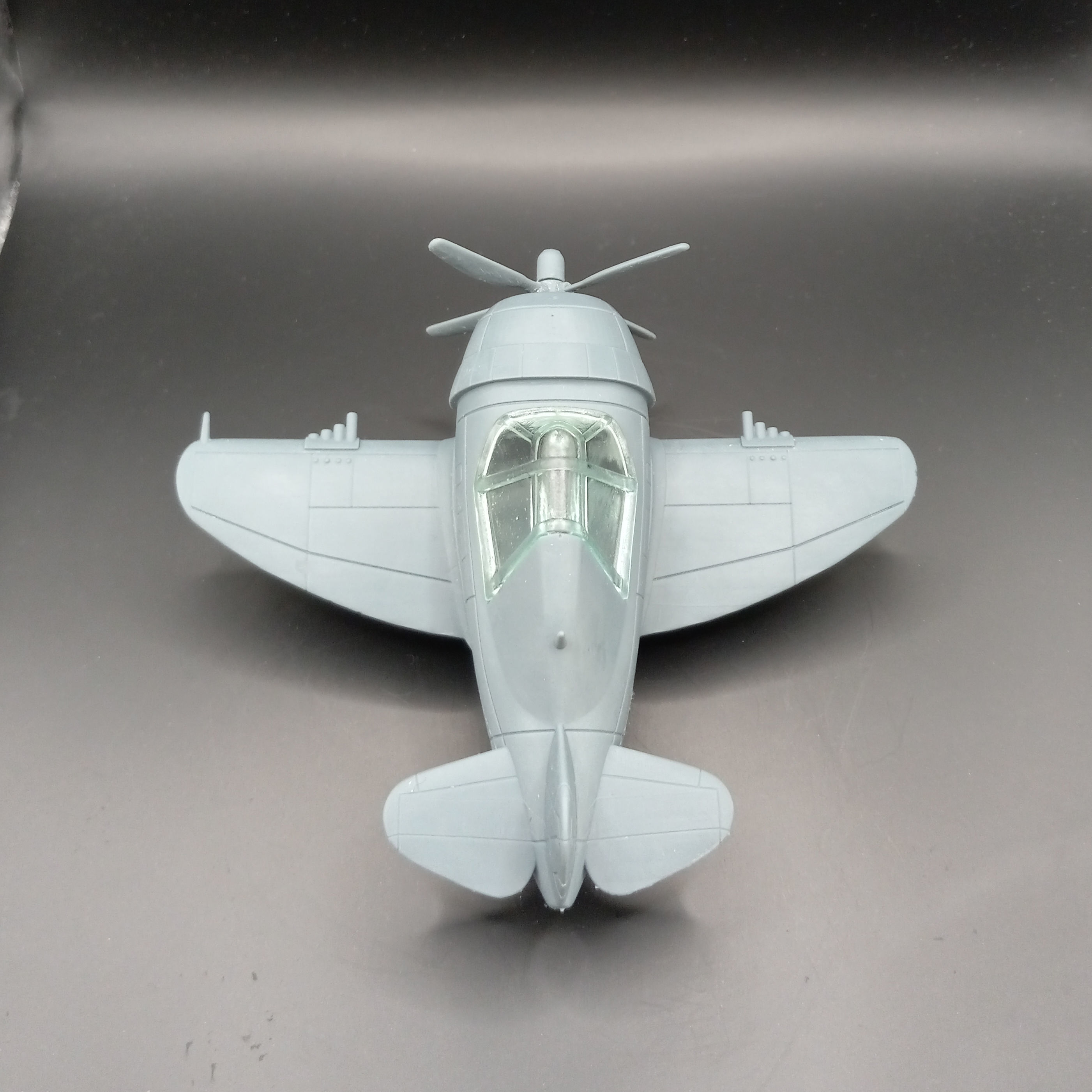 P-47 Thunderbolt  Razorback 3D Printable Egg Plane 3D print model_6