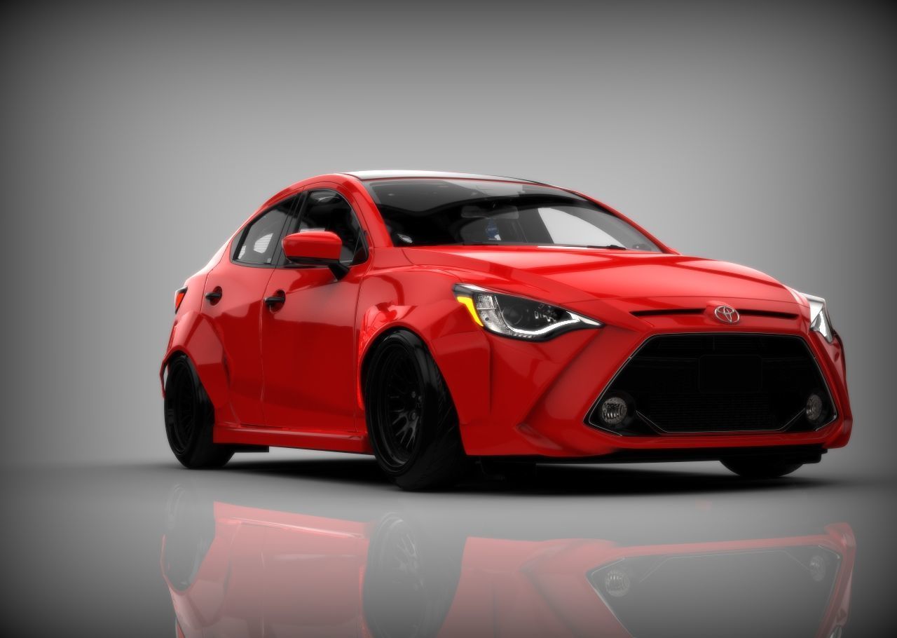 Toyota  Yaris CA 2019 Drift  3D model_6
