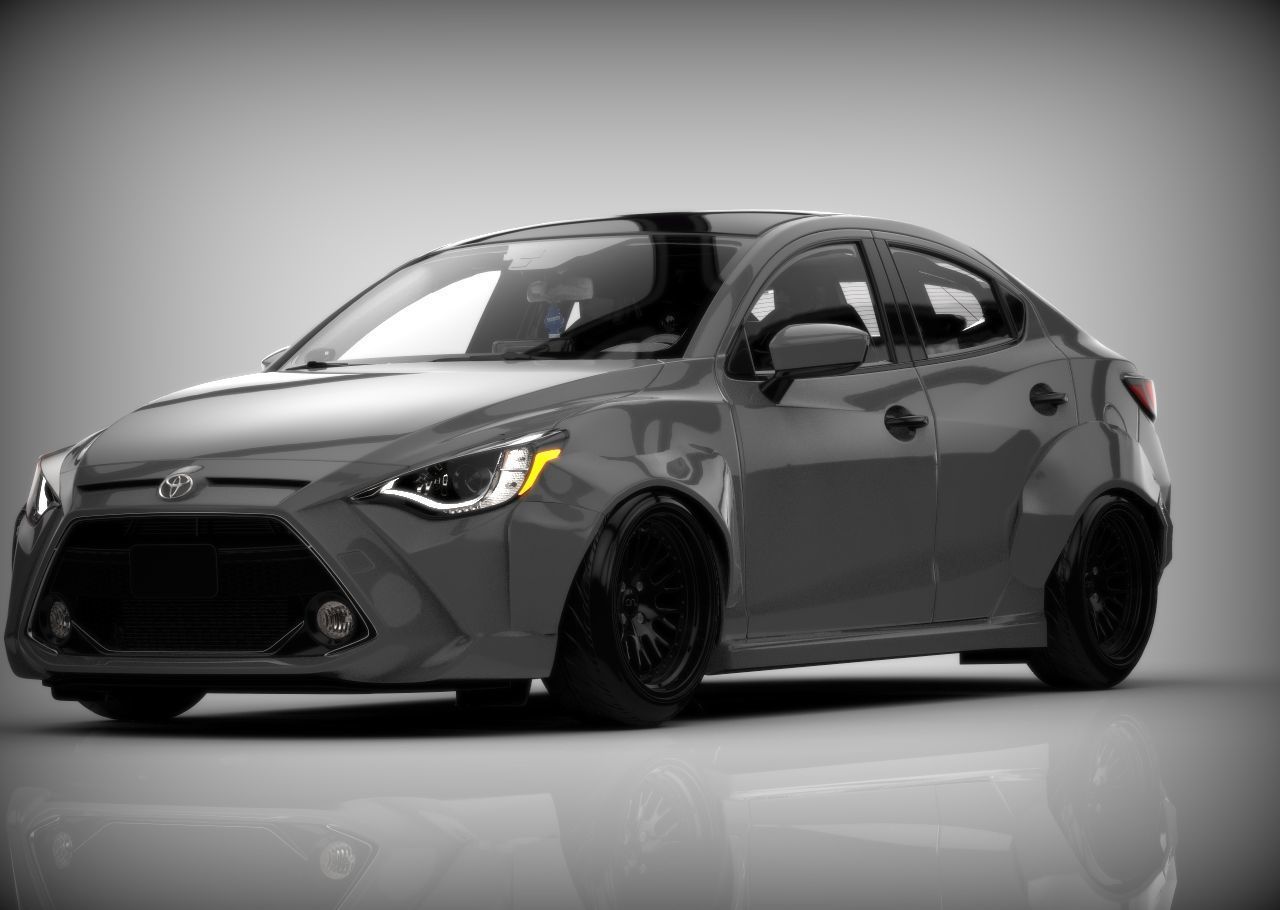 Toyota  Yaris CA 2019 Drift  3D model_2