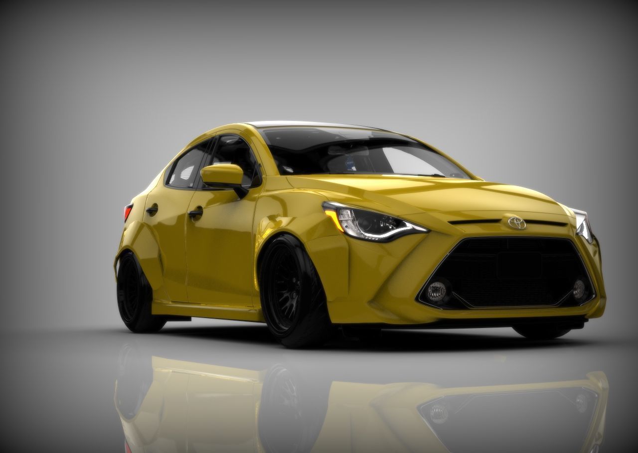 Toyota  Yaris CA 2019 Drift  3D model_7