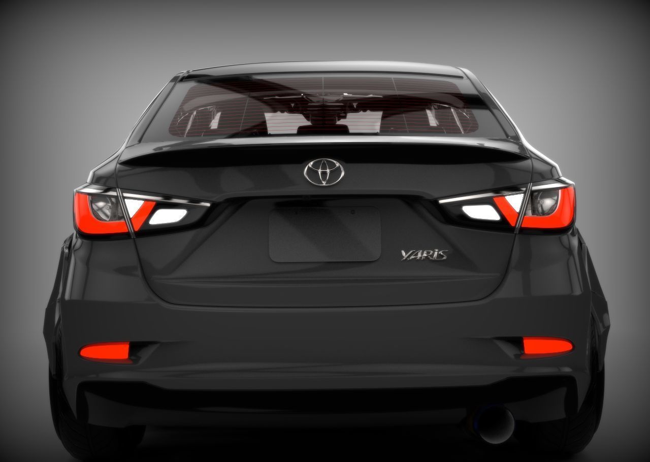 Toyota  Yaris CA 2019 Drift  3D model_3
