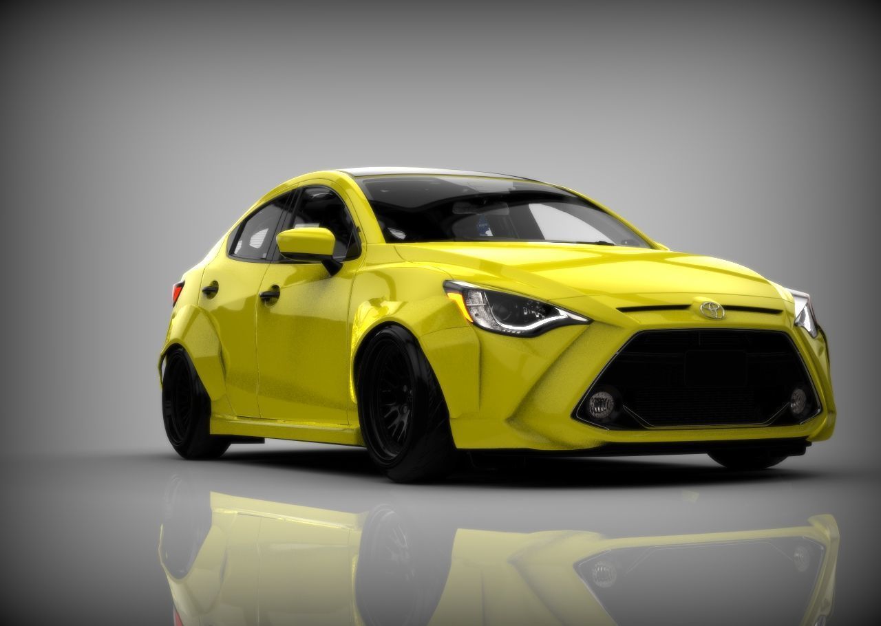 Toyota  Yaris CA 2019 Drift  3D model_8