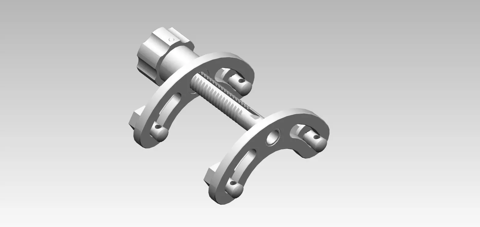 HYBRID FINGER FIXATOR 3D model_0