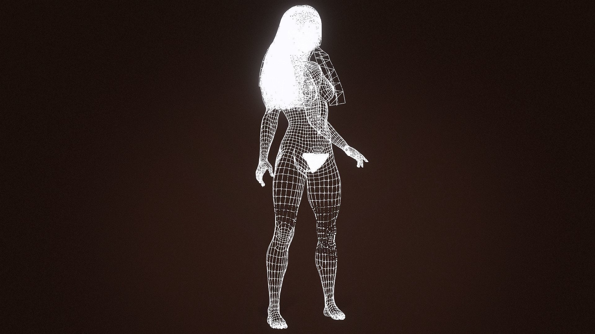 Witch 3D model_11