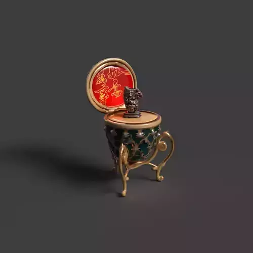Faberge egg  Low-poly 3D model