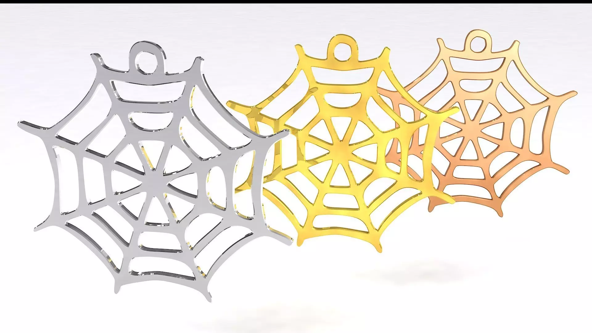Halloween Earrings Free 3D model