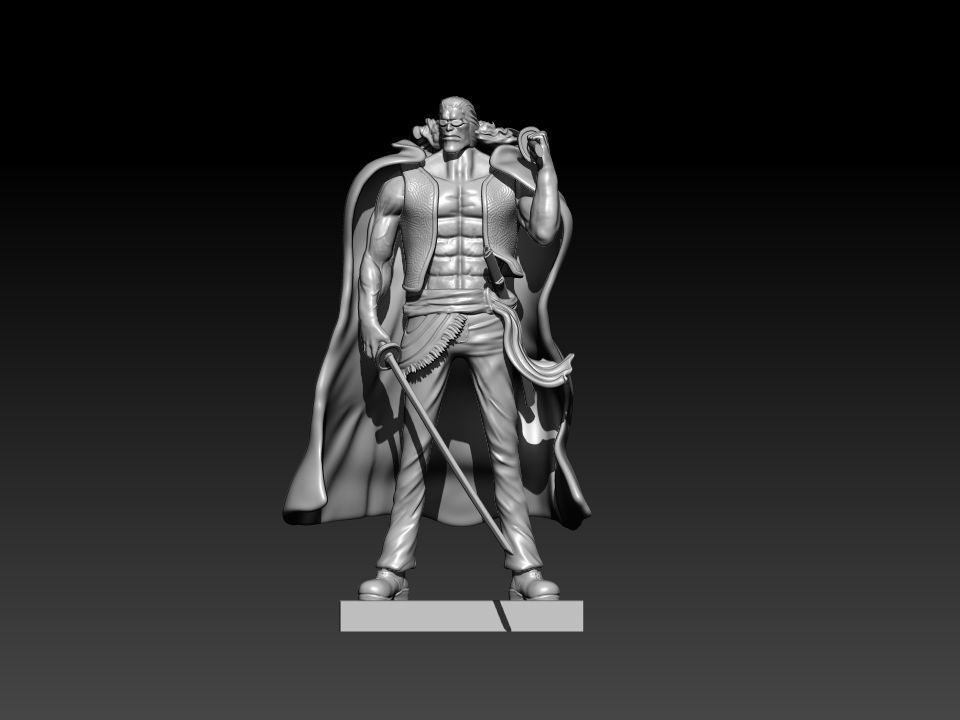 BUILDING SNAKE - TEAM SHANK - ONE PIECE 3D print model_2