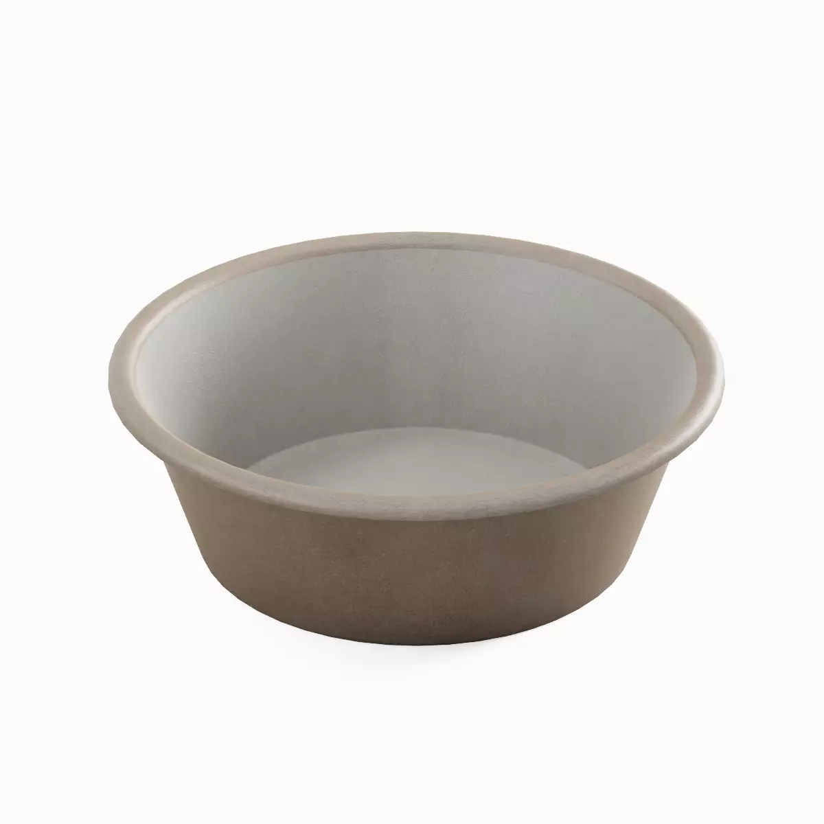 Plastic Wash Basin D 08 Low-poly 3D model_0