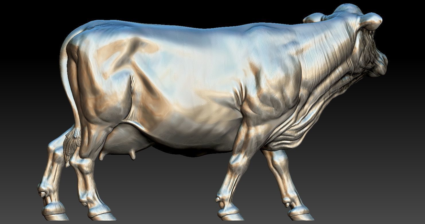COW MODEL 3D PRINT 3D print model 3D print model_11