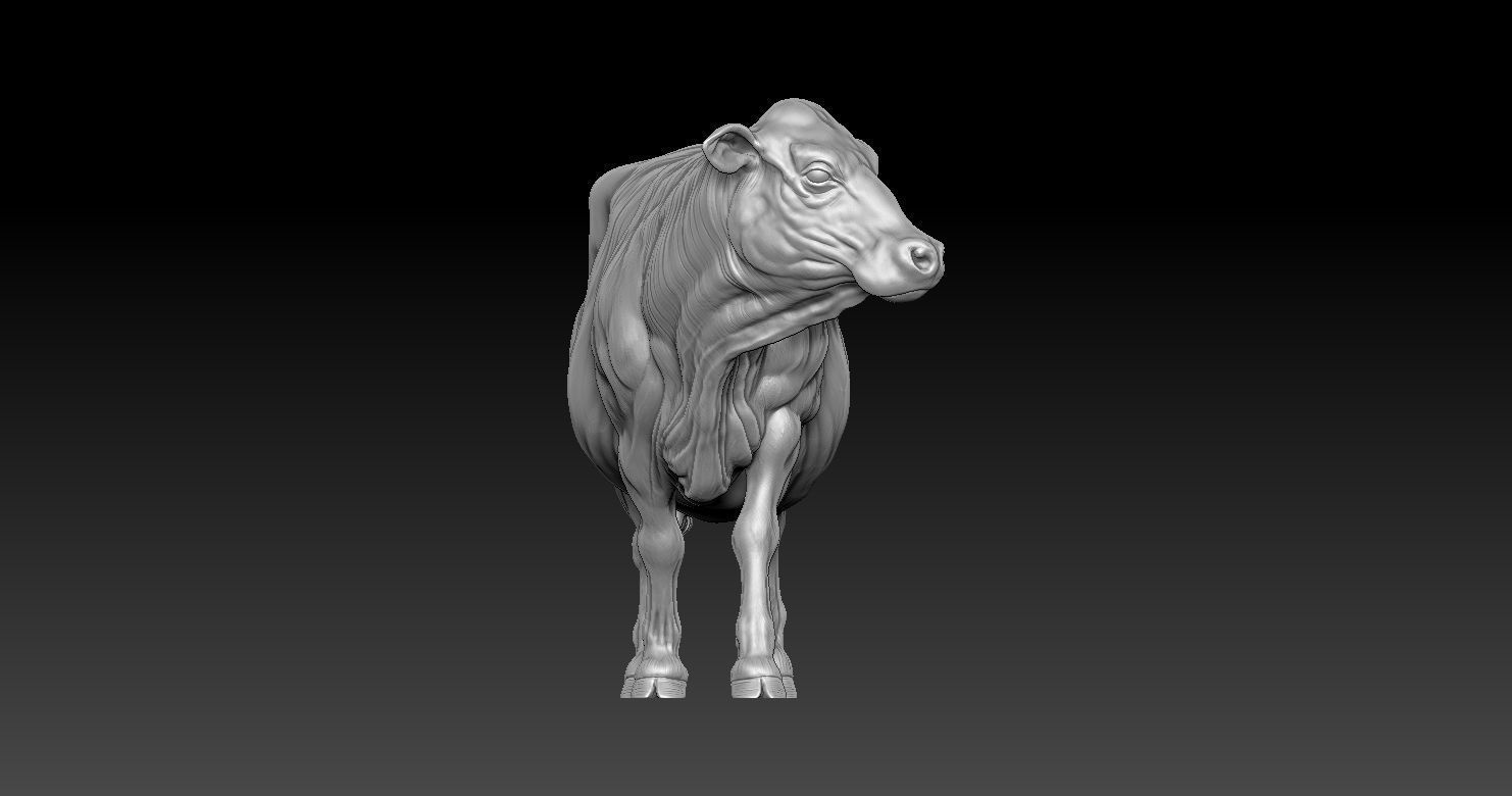 COW MODEL 3D PRINT 3D print model 3D print model_3
