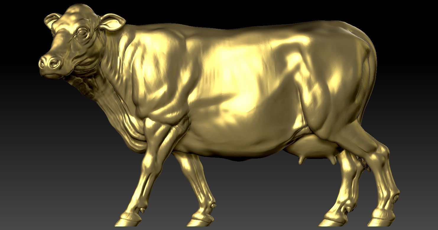 COW MODEL 3D PRINT 3D print model 3D print model_15