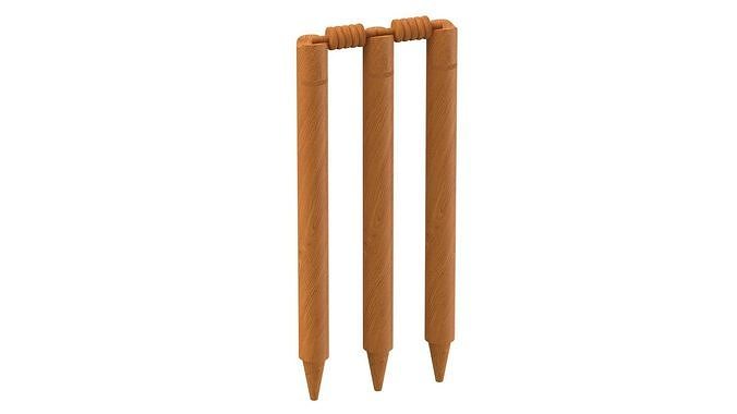 Cricket Wicket 3D model