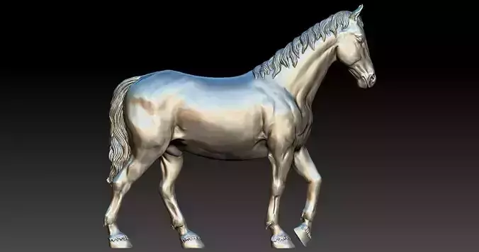 HORSE STATUE MODEL 3D PRINT 