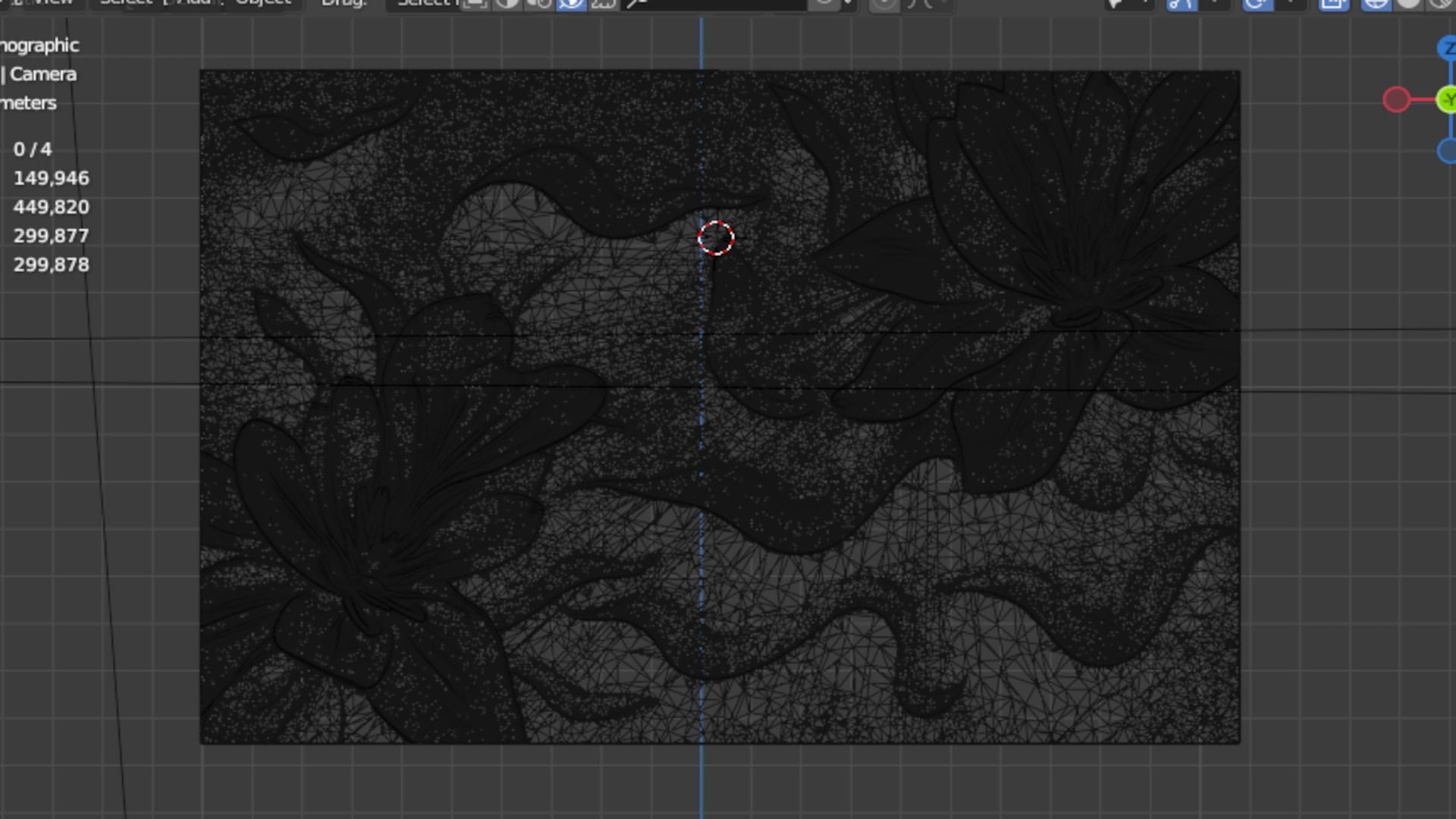 modern panel wall decor set wall relief mural CNC 109 3D model_5