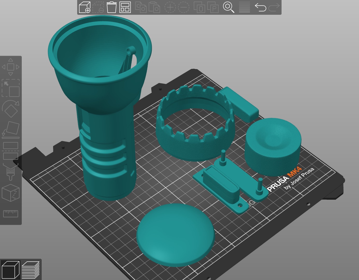 Lethal Company Flashlight 3d print file 3D print model_3