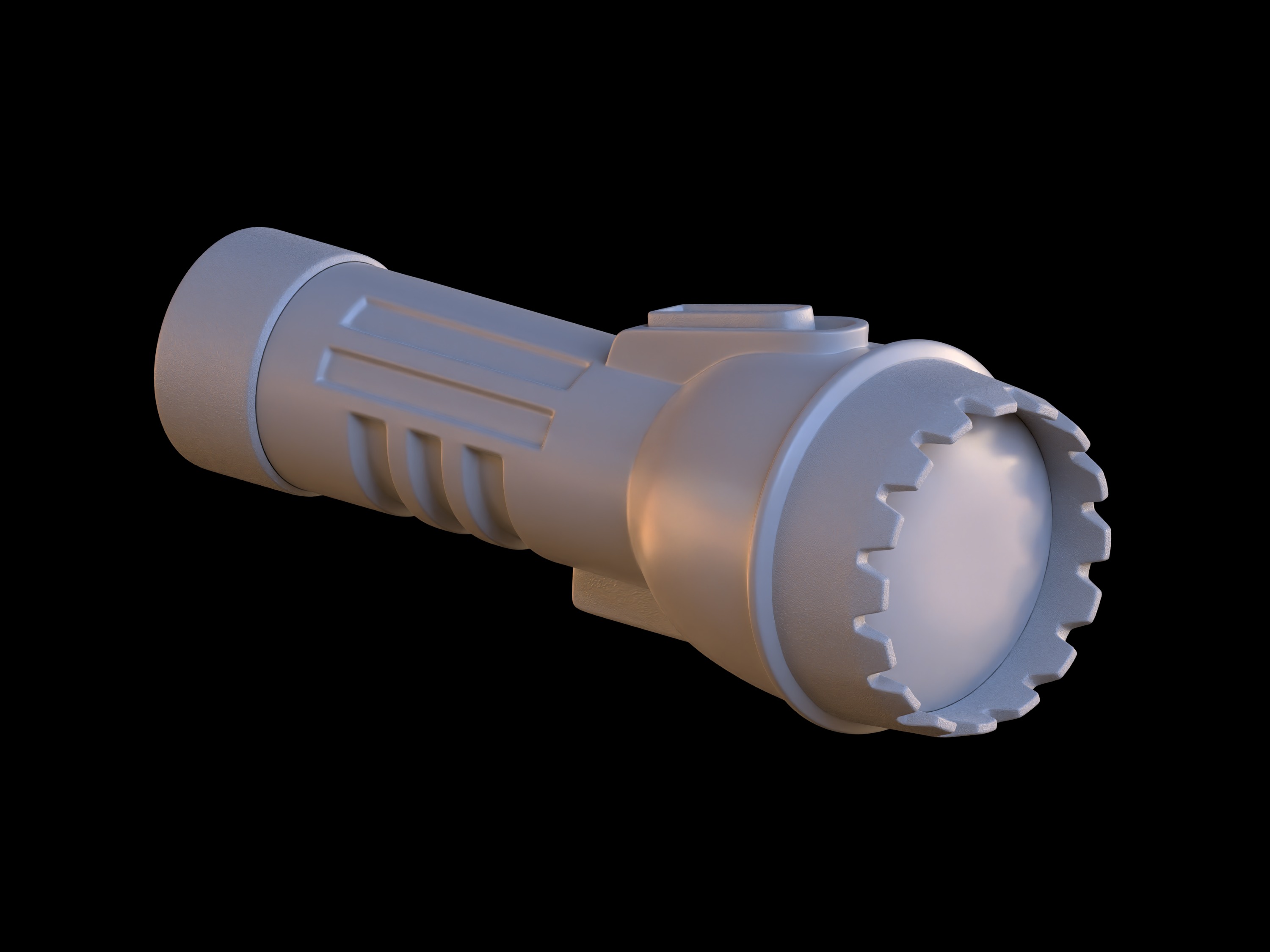Lethal Company Flashlight 3d print file 3D print model_1