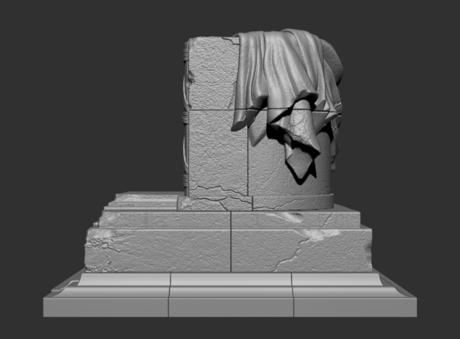 MEGATRON LINCOLN MEMORIAL THRONE 3D print model_2