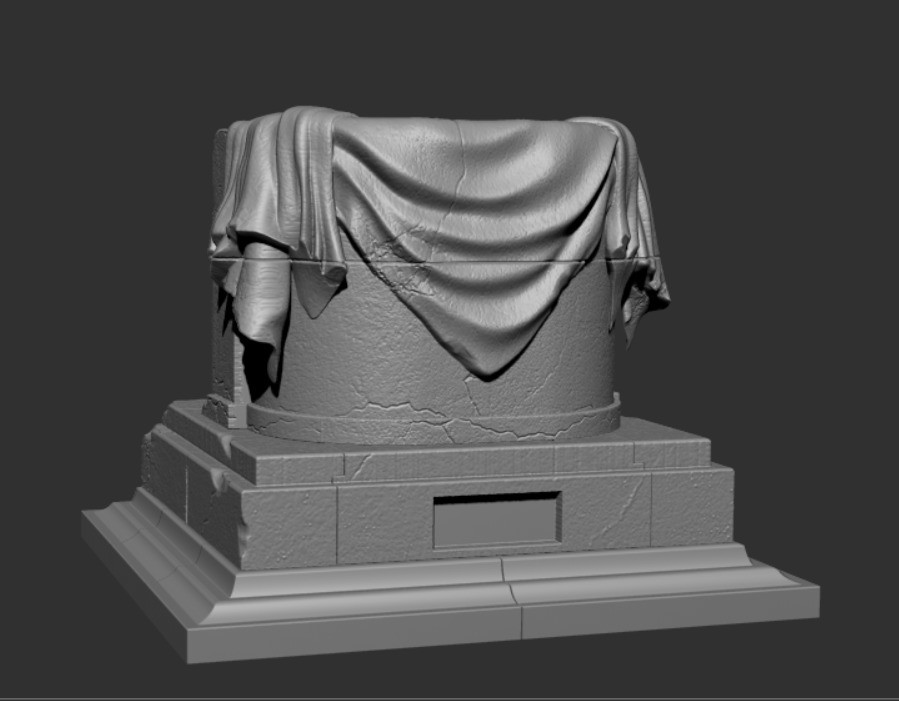MEGATRON LINCOLN MEMORIAL THRONE 3D print model_3