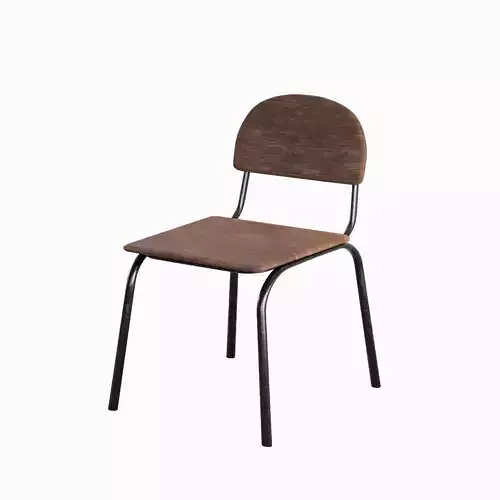 Simple Chair 05 3D model