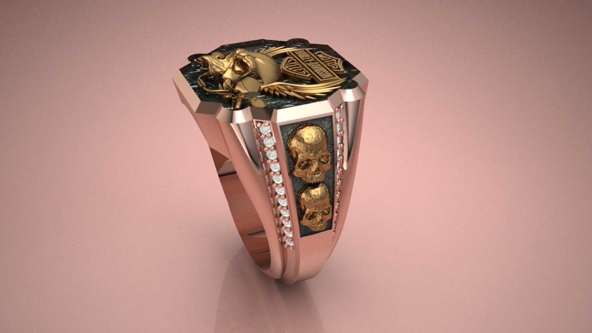 Mens Harley-Davidson 3D print model 3D print model_8