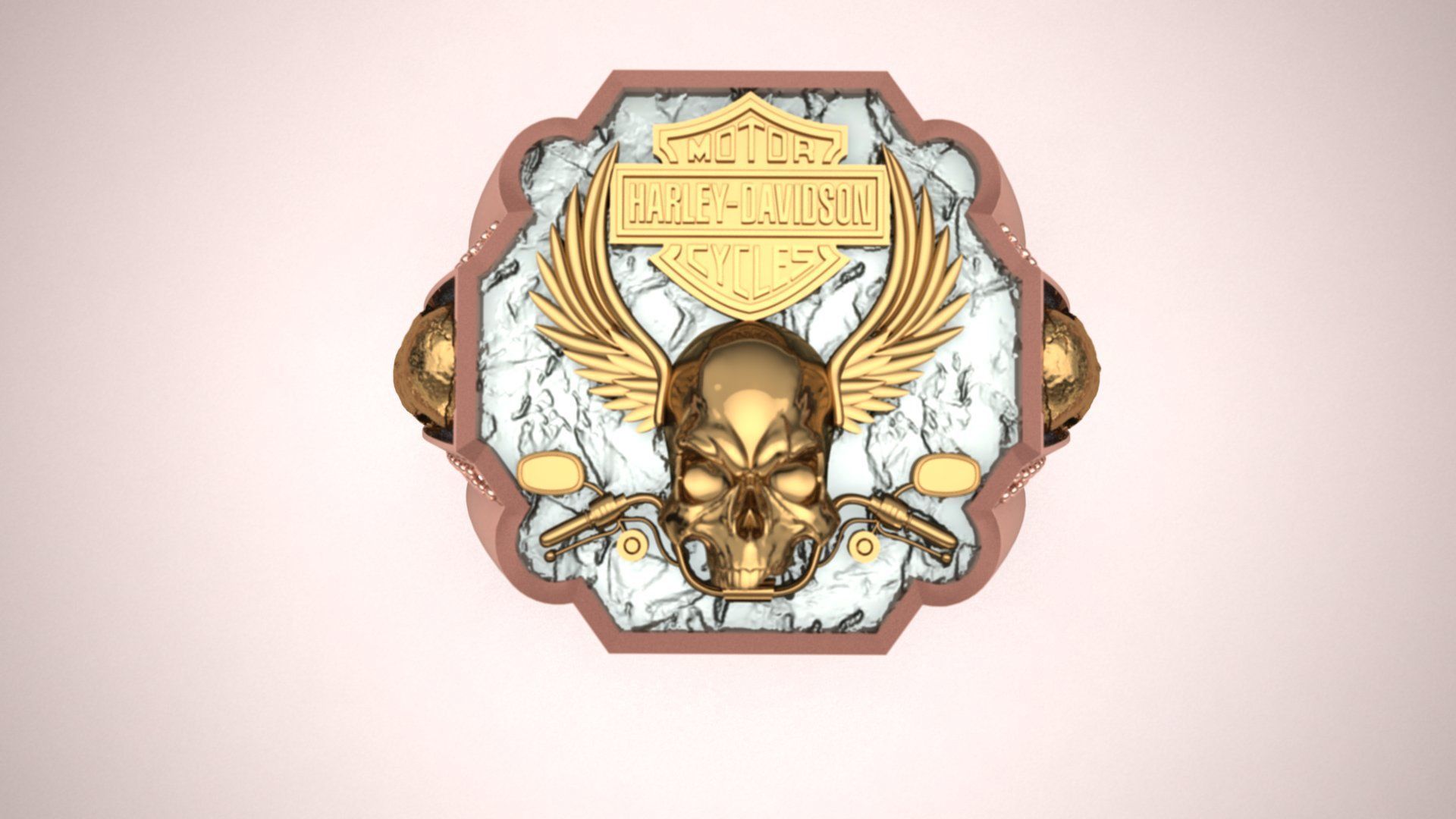 Mens Harley-Davidson 3D print model 3D print model_9