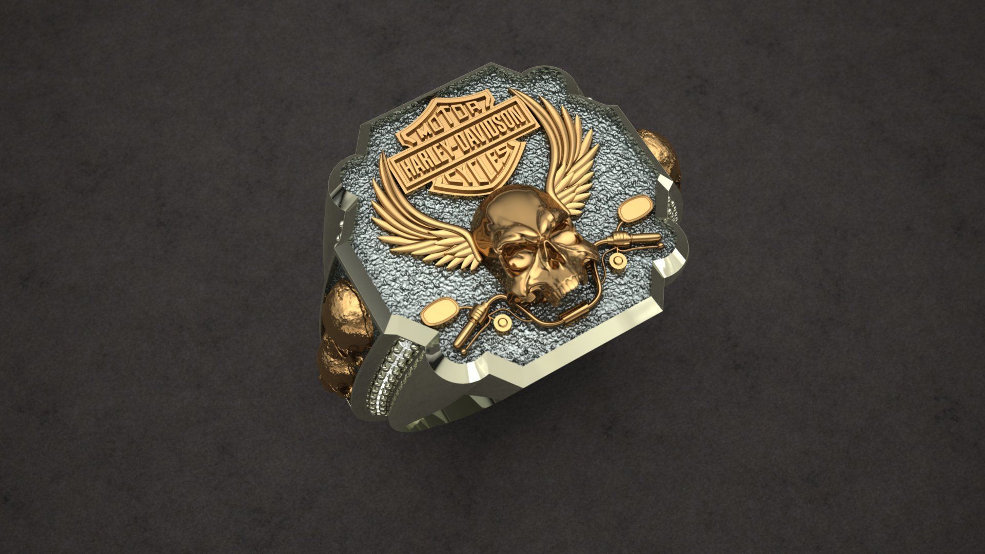 Mens Harley-Davidson 3D print model 3D print model_2