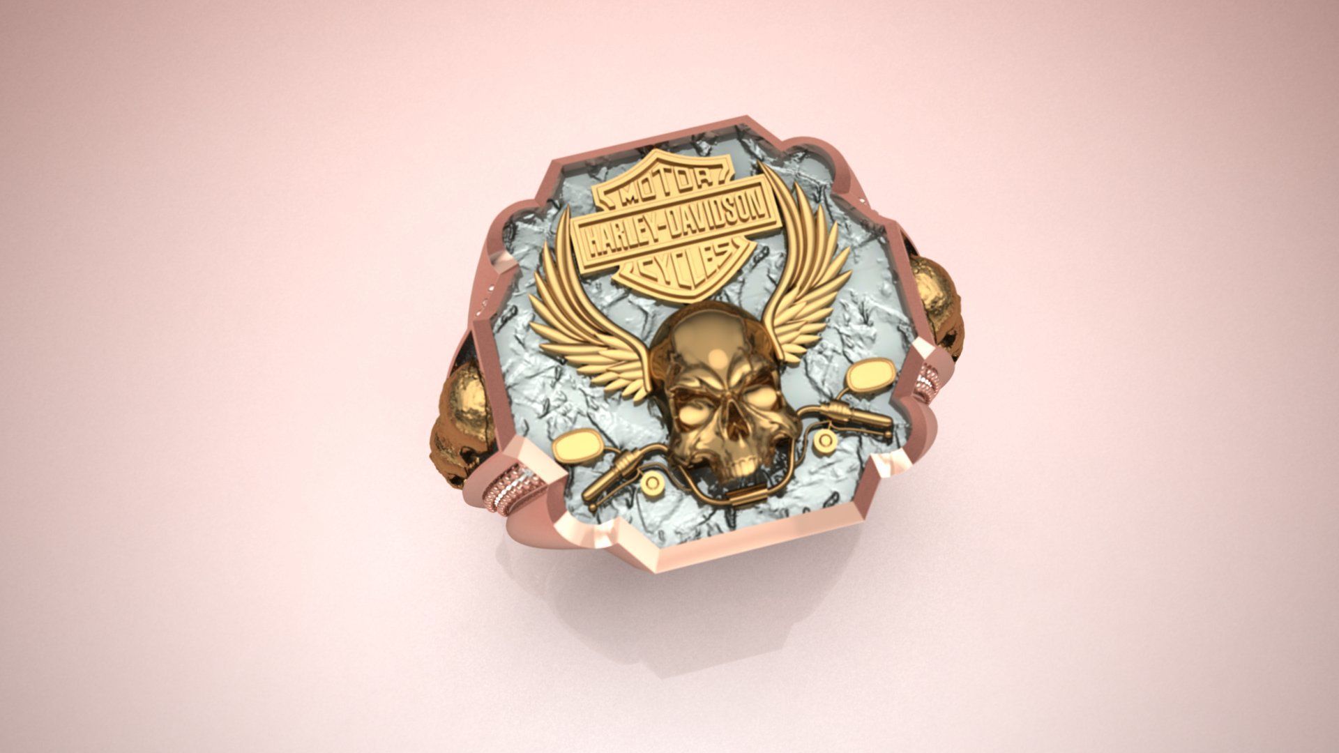 Mens Harley-Davidson 3D print model 3D print model_7