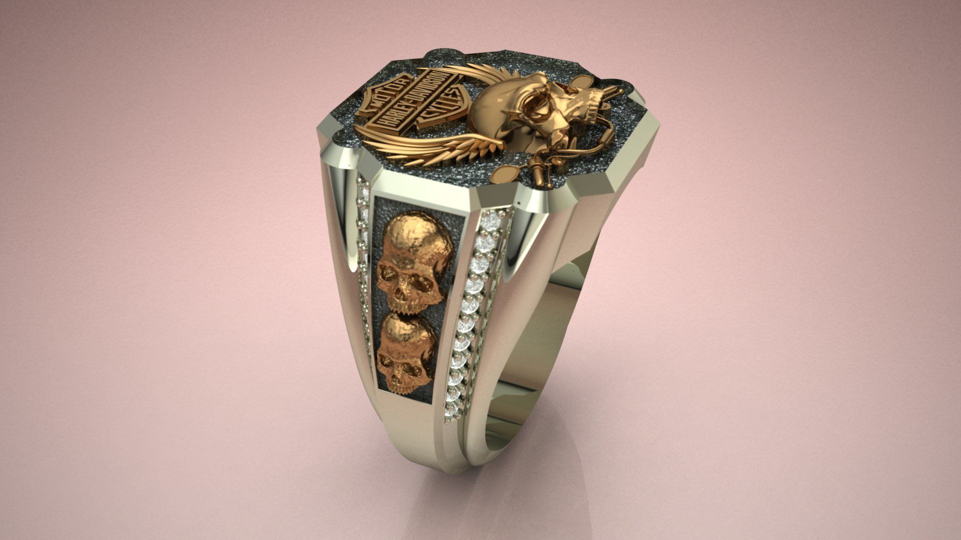 Mens Harley-Davidson 3D print model 3D print model_1