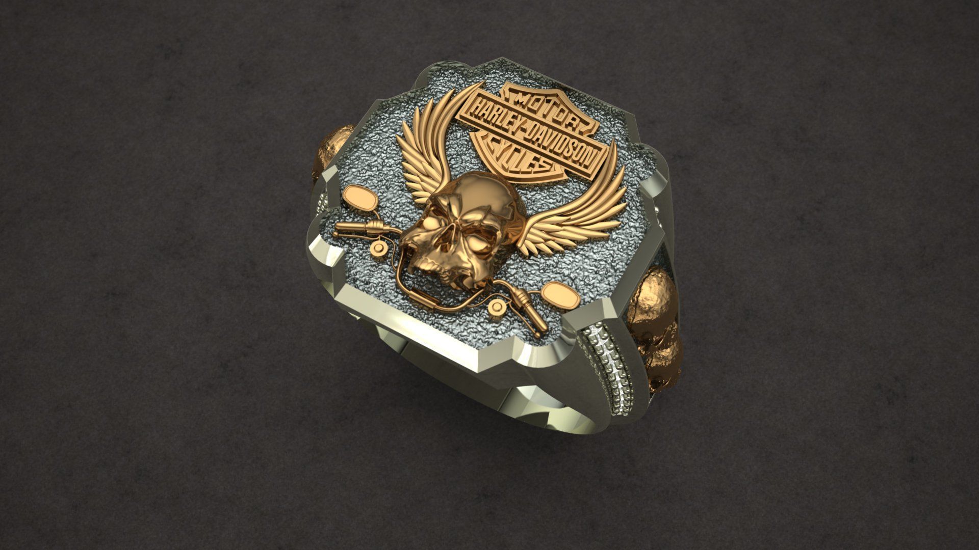 Mens Harley-Davidson 3D print model 3D print model_5