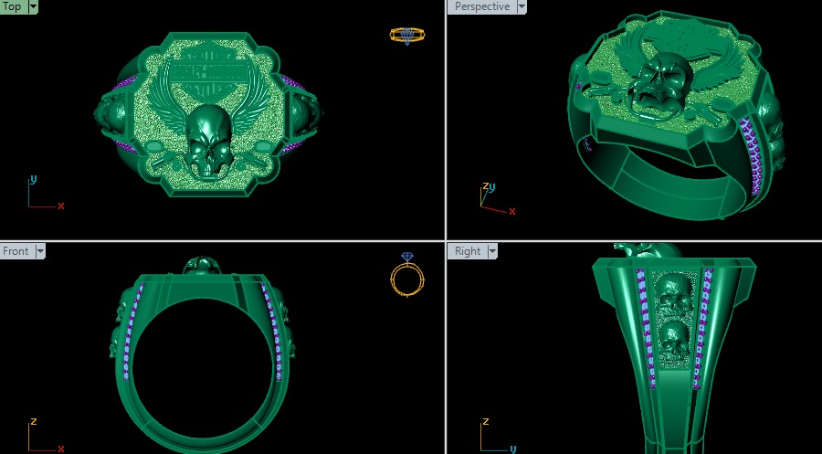 Mens Harley-Davidson 3D print model 3D print model_11