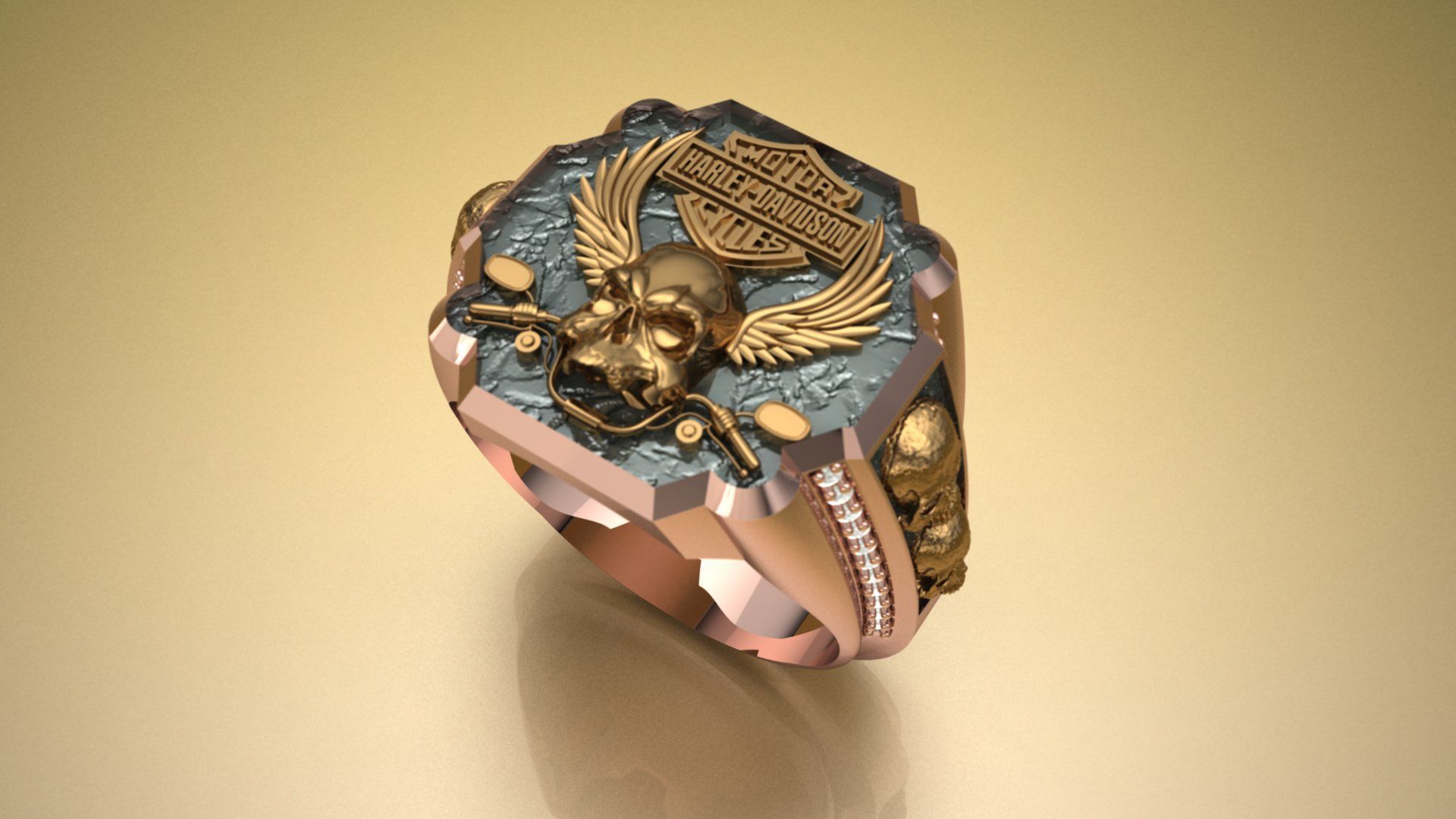Mens Harley-Davidson 3D print model 3D print model_6