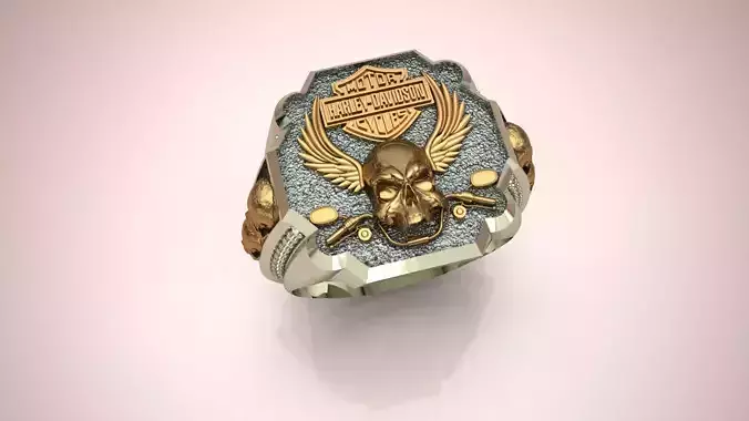 Mens Harley-Davidson 3D print model