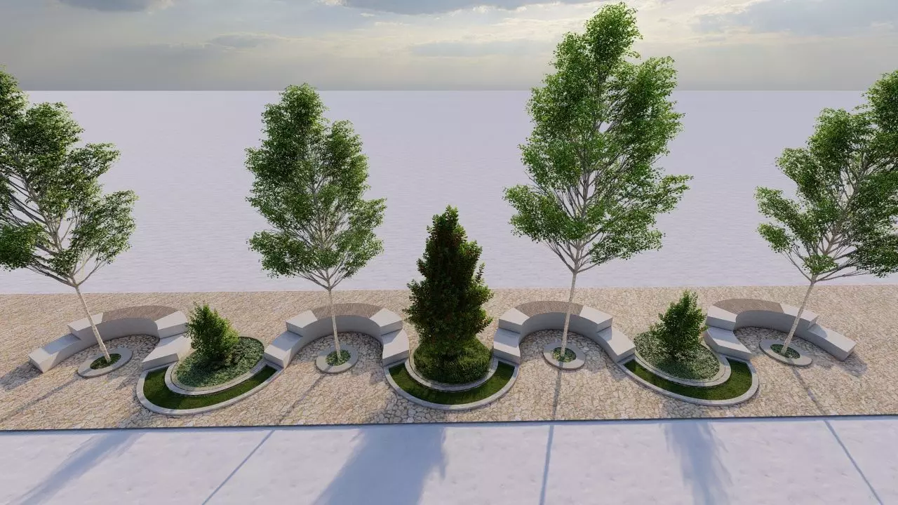 City park-Park-landscape 3D model