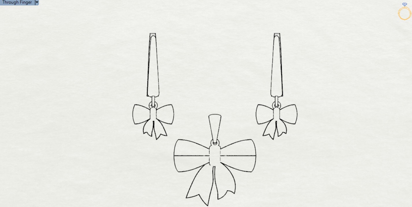 gold set gs0008 3D print model_11