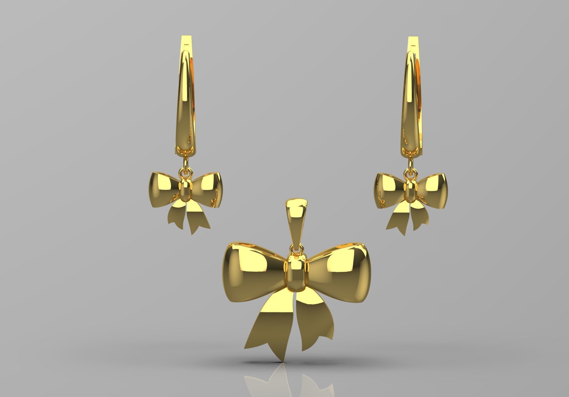 gold set gs0008 3D print model_3