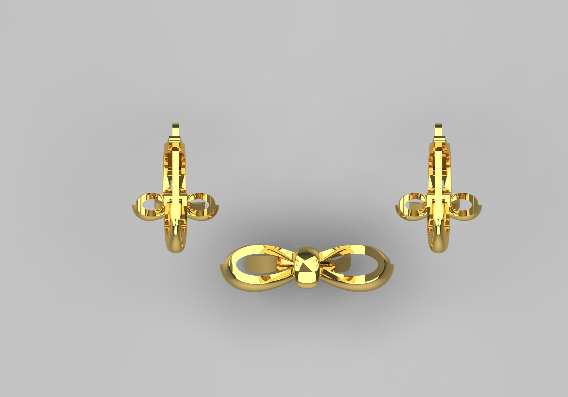 gold set gs0008 3D print model_1