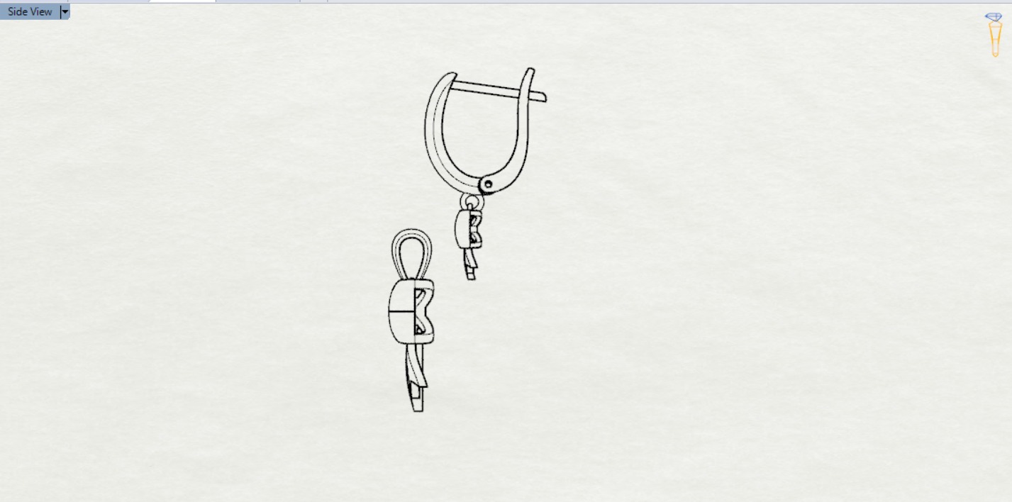 gold set gs0008 3D print model_13