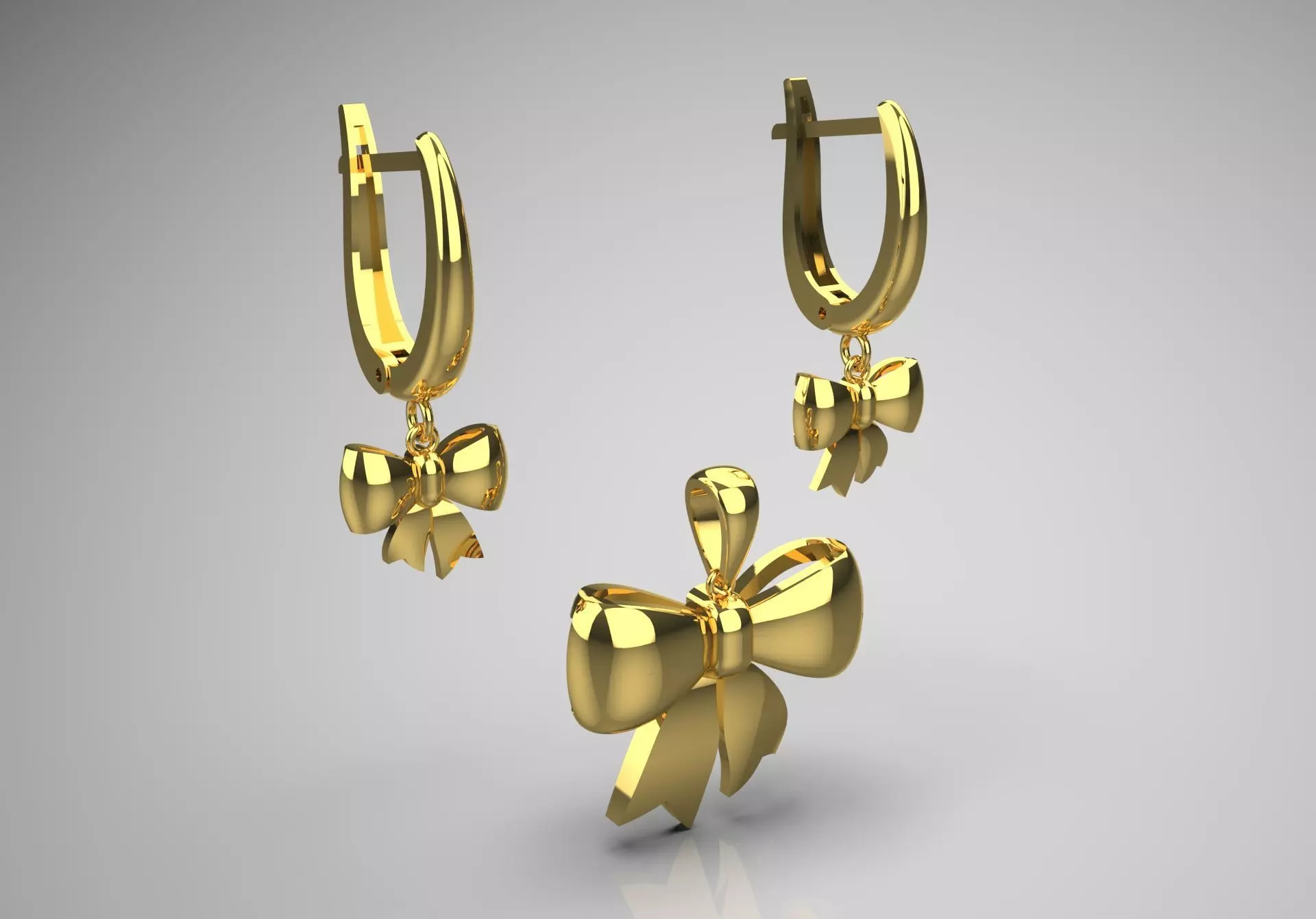 gold set gs0008 3D print model_0