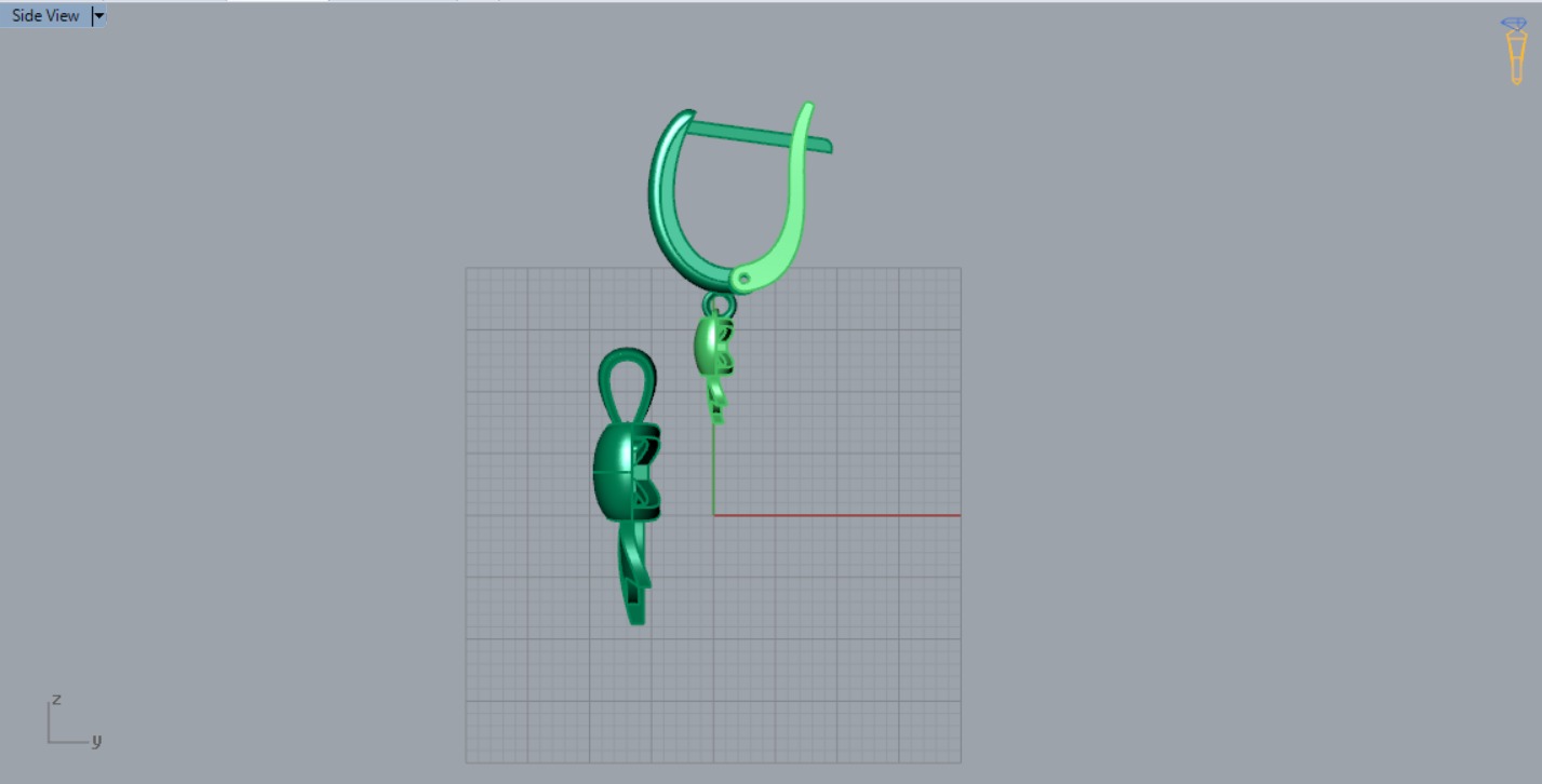 gold set gs0008 3D print model_12