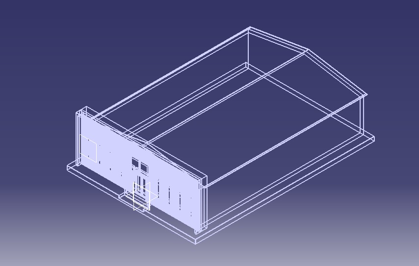 Low Poly Store-Warehouse Low-poly 3D model_12